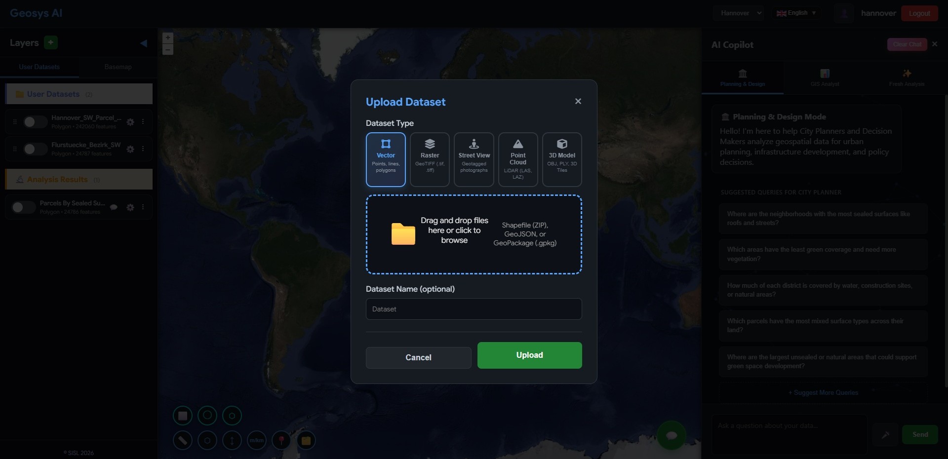 Upload Your Data